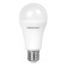 MEGAMAN LED žárovka A60 14.5W/121W E27 2800K 1921lm NonDim 15Y opál˙
