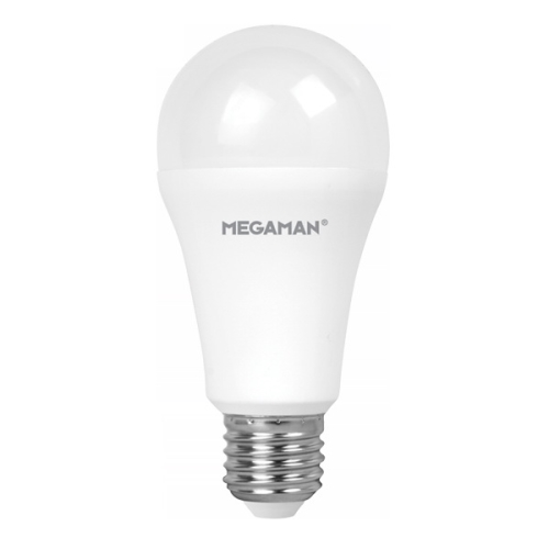 MEGAMAN LED žárovka A60 14.5W/121W E27 2800K 1921lm NonDim 15Y opál˙