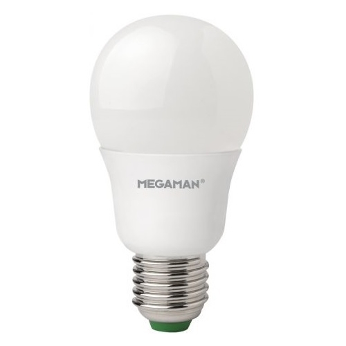 MEGAMAN LED žárovka A60 4.8W/40W E27 2700K 470lm NonDim 15Y opál˙