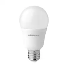 MEGAMAN LED žárovka A60 9.5W/60W E27 2800K 810lm Dim2Warm 25Y opál
