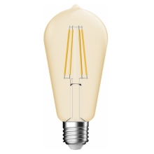 MEGAMAN LED  žárovka filament gold ST64 1.9W/NILW E27 2000K 200lm NonDim 15Y˙