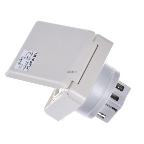 MENNEKES zásuvka vestavná 32A 5-pólová 400V Kód:4130 IP44 -do zdi