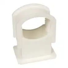 METRODIS kabelová příchytka plast 6-16mm bílá blistr-10ks