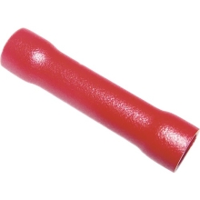 METRODIS lisovací spojka 1.25mm červená Kód:BV1.25 blistr-10ks