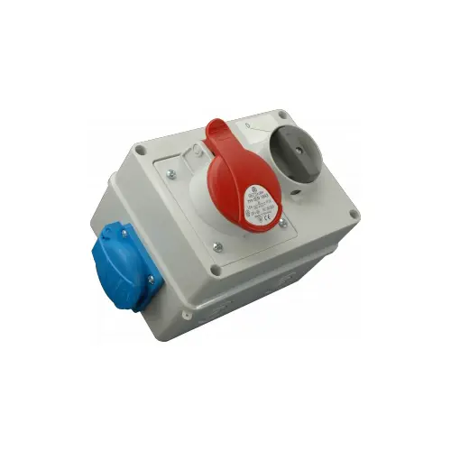 METRODIS zásuvková rozvodnice vyp.220V+380V16A/5ti