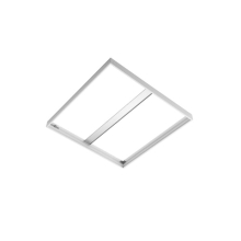 MODUS montážní rámeček pro přisazenou montáž 120x 60 modul 600, stříbrná