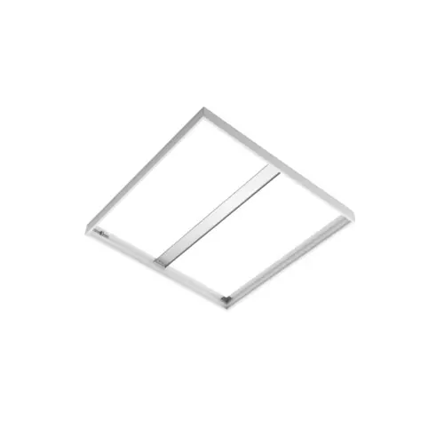 MODUS montážní rámeček pro přisazenou montáž 120x 60 modul 600, stříbrná