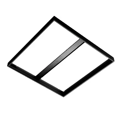 MODUS montážní rámeček pro přisazenou montáž pro panel UQ A 600 ;modul 600 černá