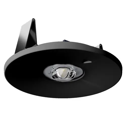 MODUS nouzové svítidlo AX3P 1x2W SA/SE/1h. IP20 ;vestav. open.space černá