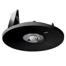 MODUS nouzové svítidlo AX3P 1x2W SA/SE/1h. IP20 ;vestav. open.space černá˙