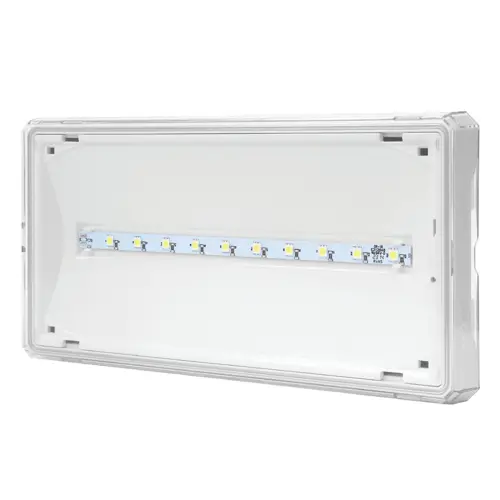 MODUS nouzové svítidlo EXIT PREMIUM 1x3W SA/3h. IP65 přisaz; bílá autotest