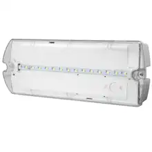 MODUS nouzové svítidlo HELIOS 1W SE/1h. IP42 přisaz.; čirý kryt