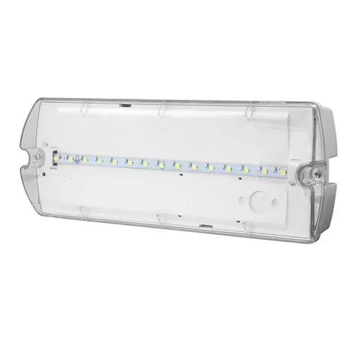 MODUS nouzové svítidlo HELIOS 1W SE/1h. IP42 přisaz.; čirý kryt