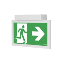 MODUS nouzové svítidlo INFINITY-II AC 1x1W SA/1h. IP40 autotest; bílá