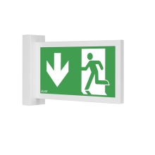 MODUS nouzové svítidlo INFINITY-II AW 1W SE/1h. IP40 nástěn; černá