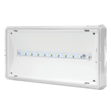 MODUS nouzové svítidlo LED EXIT BASIC 1x1W SE/3h. IP65 přisaz; bílá