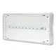 MODUS nouzové svítidlo LED EXIT M 1x1W SE/1h. IP65 přisaz; bílá