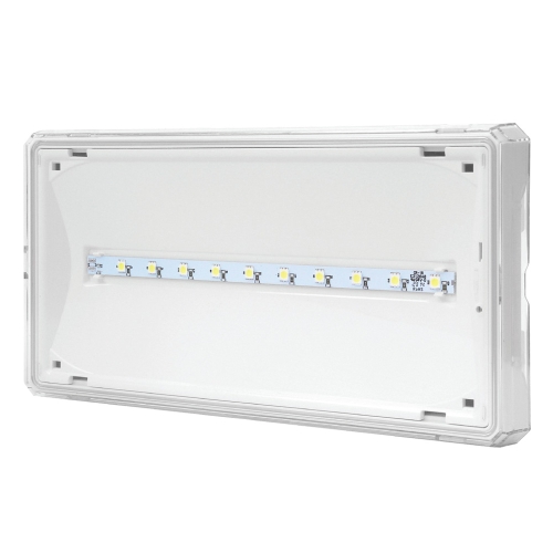 MODUS nouzové svítidlo LED EXIT S PREMIUM 1x1W SA/1h. HTR PO4 přisaz; bílá