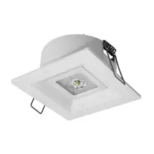 MODUS nouzové svítidlo LED LOVATO-P 1x3W SA/1h. IP20 podhl; U-univ. optika