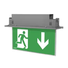 MODUS nouzové svítidlo LED PLEXILED 1x1W SE/3h. IP20 podhl;autotest šedá