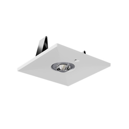 MODUS nouzové svítidlo LOVATO P 3.0 1x1W SE/1h IP20 vestav ;O-optika černá