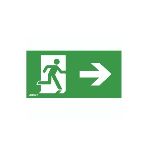 MODUS piktogram P27 unik dolu vpravo 150x300mm