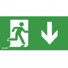 MODUS piktogram P27M unik dolu vpravo 125x250mm ;pro HELIOS