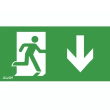 MODUS piktogram P27S unik dolu vpravo 100x300mm