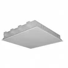 MODUS podhledové svítidlo, zářivka IKO 4x18W G13 kryt.opál TK IP40; nouz.modul