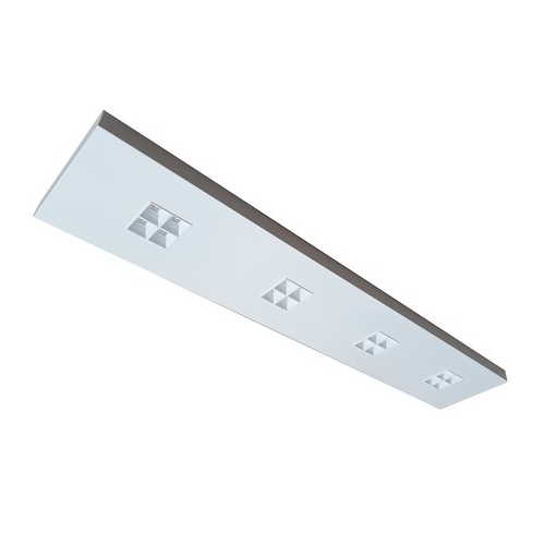 MODUS přisazené svítidlo LED EPS 27W 3900lm/840 IP20; 123x23cm