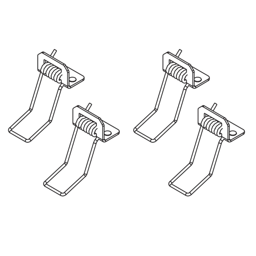 MODUS příslušenství pro vestavnou montáž pro nouzové svítidlo EXIT S ;sada.2ks