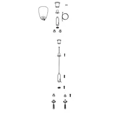 MODUS závěs lankový univerzálni ZH/UNI4 ;4 lanka