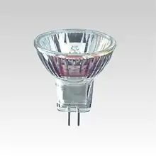 NARVA halogenová žárovka MR16 24V 20W GU5.3 CLOSED 36°