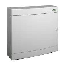 NOARK rozvodnice na omítku PNS 36T 36mod. IP40 plná dvířka bílá N/PE