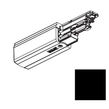 NORD ALUM koncový napáječ levý XTSC611-2 k GlobalTrac DALI ;černá