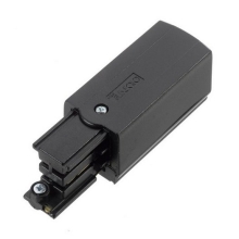 NORD.ALUM koncový napáječ XTS12-2 pravý k GlobalTrac; černá