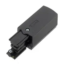 NORD.ALUM koncový napáječ XTS12-2 pravý k GlobalTrac; černá