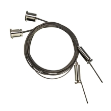 NORD ALUM lankový závěs s aretací horní SSWD30 k GlobalTrac 3m ;chrom