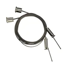 NORD ALUM lankový závěs s aretací horní SSWD30 k GlobalTrac 3m ;chrom