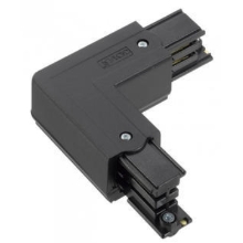 NORD ALUM napáječ/konektor tvar-L XTS35-2 vnější k GlobalTrac ;černá