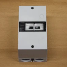 OEZ rozvodnice na omítku OD-SM1E-K55 2mod. IP55 průhledná dvířka bílá izolační