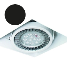 ORGANIC.LIGHT downlight Box Trimless X1 1x18W 24° černá˙