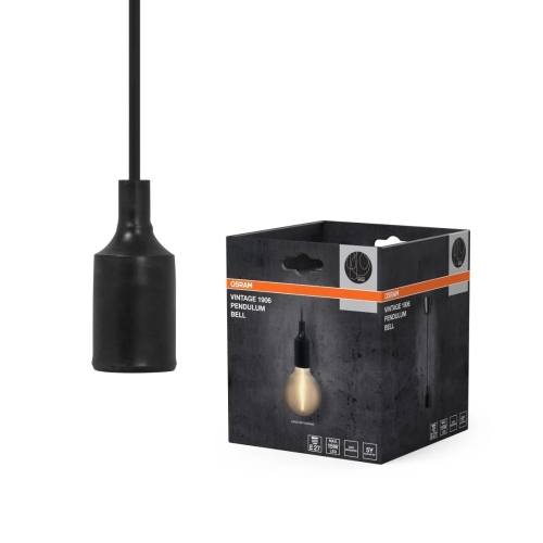 OSRAM 1906 PENDULUM BELL E27 BK          OSRAM