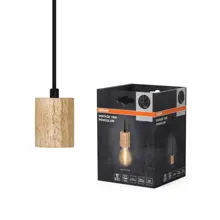 OSRAM 1906 PENDULUM CYLINDER WOOD E27 WD OSRAM