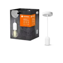 OSRAM 1906 PENDULUM ROUND PLASTER E27 WT OSRAM