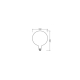 OSRAM 1906LBG200D 7,3W/827 230VGLFRE274X1OSRAM