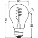 OSRAM 1906LCLA40D 3,4W/827 230VSFILE276X1OSRAM