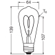 OSRAM 1906LDISND4,9W/922230VHRFILAME274X1OSRAM