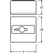 OSRAM adaptér senzoru pro stropní instalaci LS/PD AP KIT