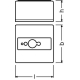 OSRAM adaptér senzoru pro stropní instalaci LS/PD AP KIT